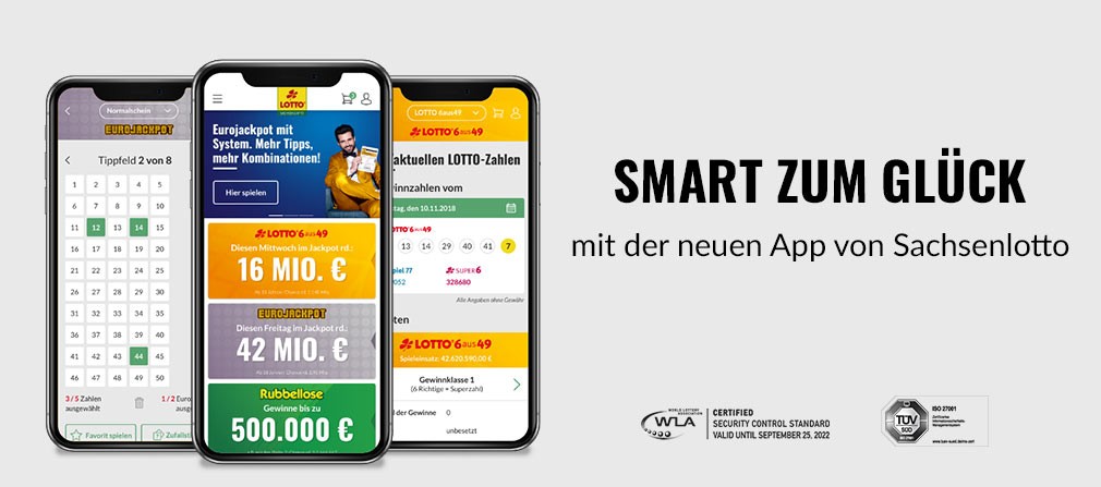 Die neue Sachsenlotto App