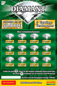 Diamant Das Rubbellos Diamant