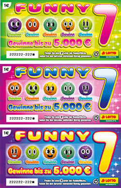 Funny 7 Los im Lotto Kiosk