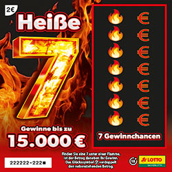 Das Rubbellos Heiße 7