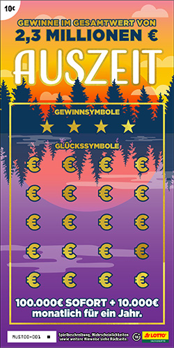 rubbellos_auszeit Das Rubbellos Auszeit in der Annahmestelle