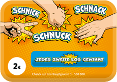 Rubbellos Schnick Schnack Schnuck.