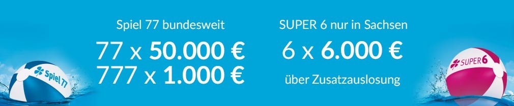 Sonderauslosung bei Spiel 77 und SUPER 6