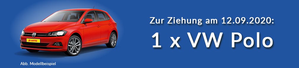 Ein VW Polo zur Sonderauslosung LOTTO 6aus49 gewinnen