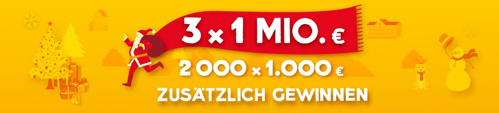 Nikolaus Sonderauslosung bei LOTTO 6aus49