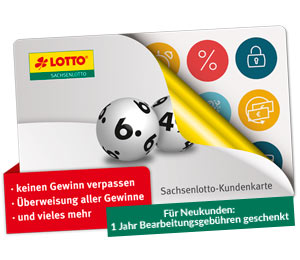 Sachsenlotto Kundenkarte