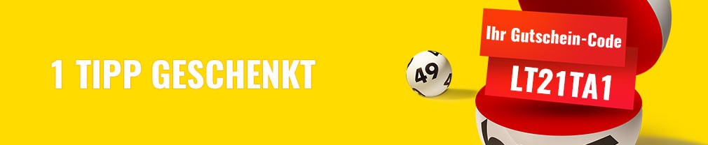 1 LOTTO-Tipp geschenkt