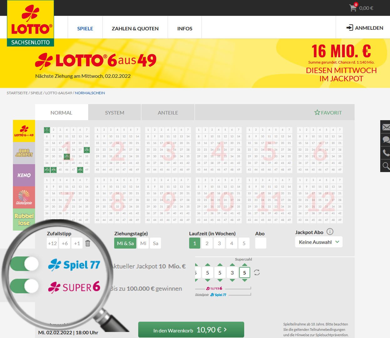 LOTTO Normal 