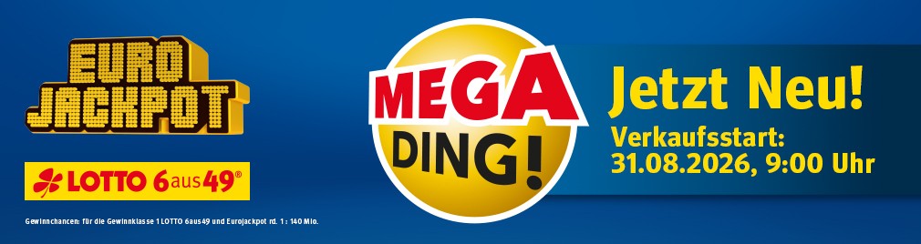 Sonderauslosung mit MEGADING