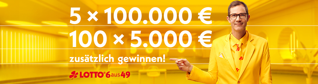 Sonderauslosung zum Tag des Glücks
