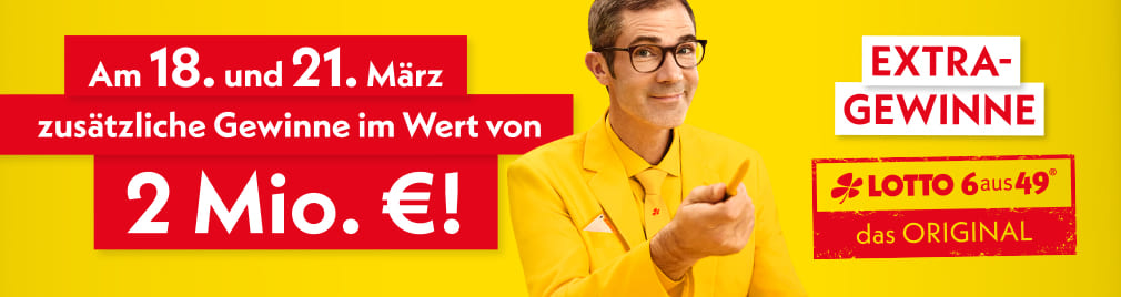 Sonderauslosung zum Tag des Glücks