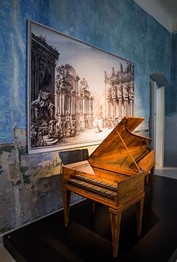 Schloss Hubertusburg Musikinstrumente 