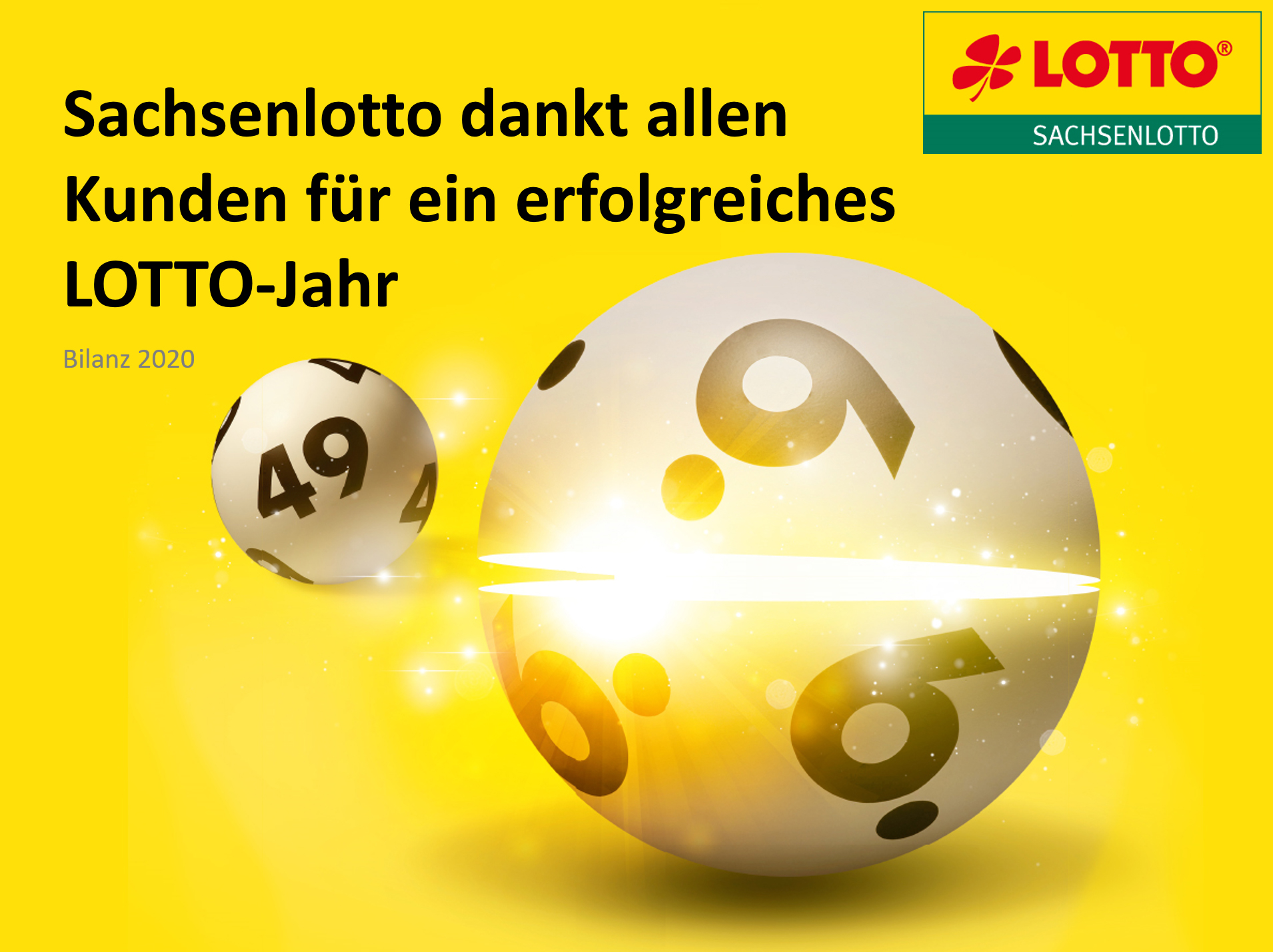 Bilanz der Saechsischen Lotto-GmbH 2020