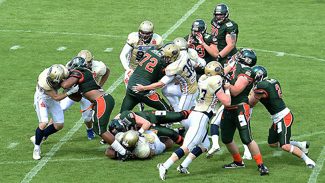 Dresden Monarchs gegen Kiel Baltic Hurricanes