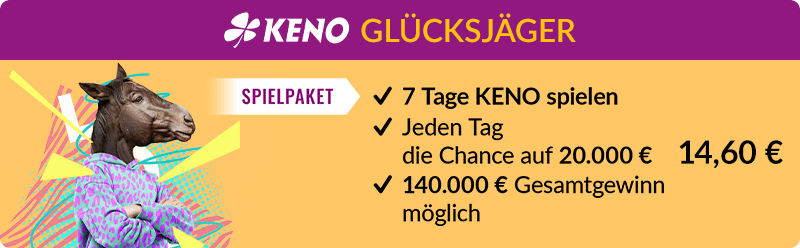 KENO-Paket Glücksjäger